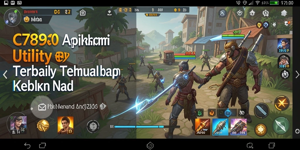 Tampilan antarmuka utama aplikasi C7890 yang intuitif dan mudah digunakan.