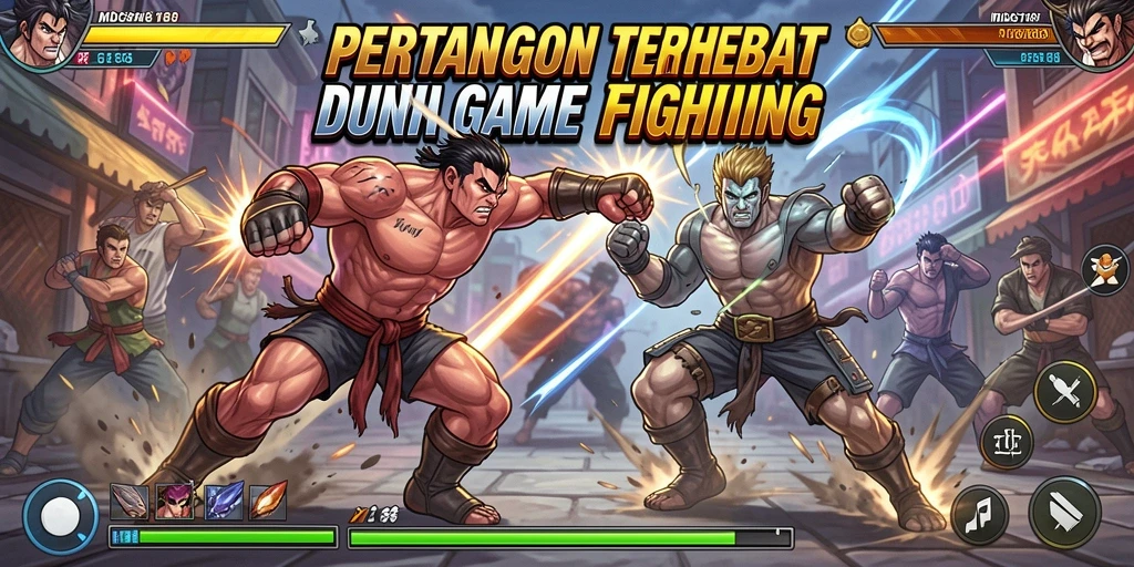 Tampilan gameplay MDG188 dengan aksi pertarungan mendebarkan.