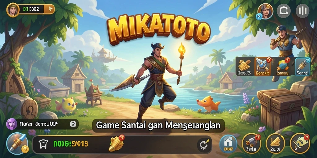 Tampilan menarik dari gameplay MIKATOTO yang menyenangkan.