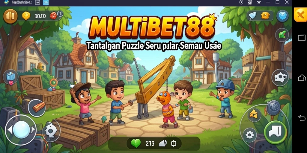 Tampilan menarik dari gameplay Puzzle MULTIBET88 yang menantang.