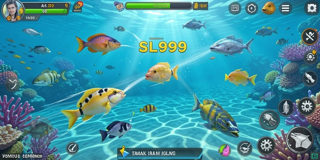 Tangkapan layar dari gameplay SL999 yang menegangkan dan seru.